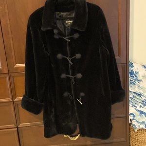 COPY - Dennis basso faux fur coat